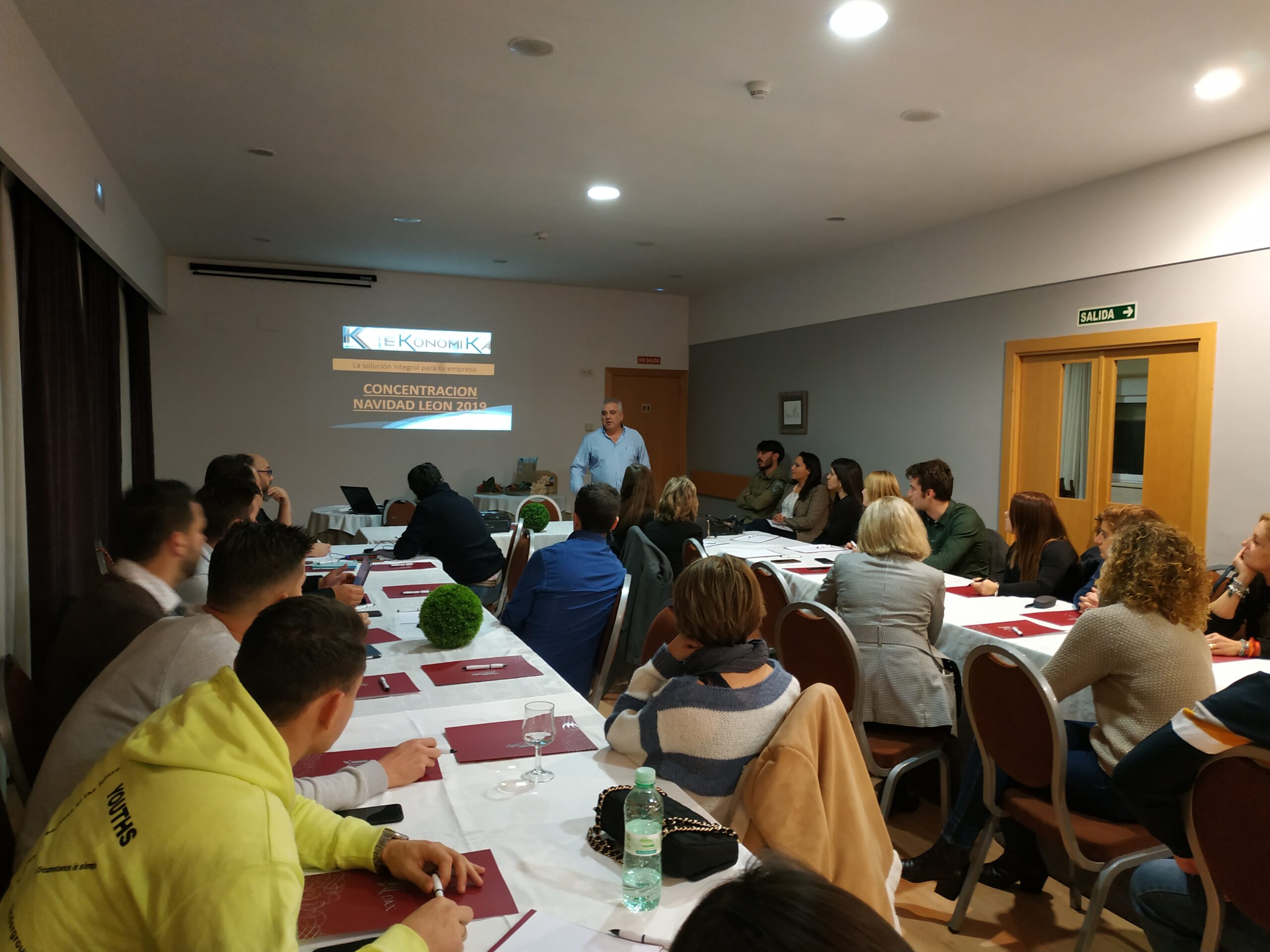 Jose Luis Rodriguez presenta los resultados del Grupo cadef